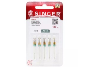 AGULHA SINGER 2045 P. OURO Nº 09 C/ 10