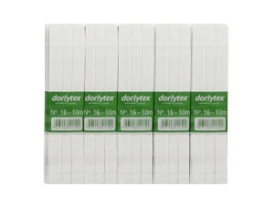 ELASTICO DORLYTEX Nº 16 PCT. C/ 10 PC