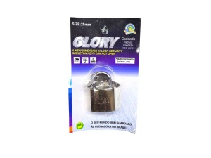 CADEADO GLORY BLISTER 25 MM