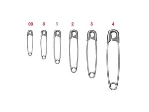 ALFINETE DE SEGURANCA NIQ. Nº 0 C/ 100