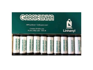 LINHA DE COSTURA GABRIELINHA BCO C/10