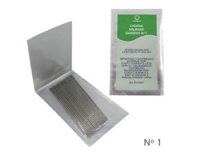 AGULHA DE MAO CORRENTE * Nº 01 CENTO